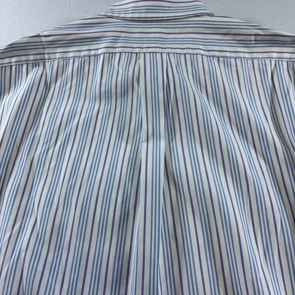 Polo Ralph Lauren Striped Oxford Dress Shirt Men's 16/35 Or L